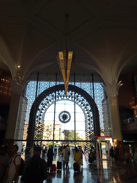 gare de Marrakech - vue intérieure